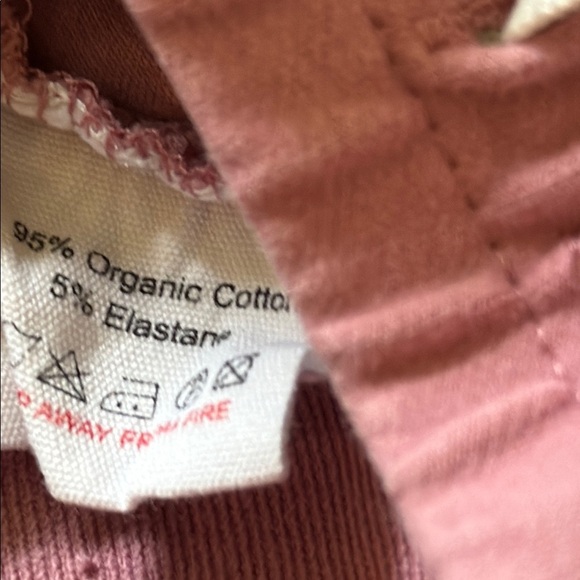 Jamie Kay sz 6 pink mauve Kids organic cotton Shorts elastic waist great cond - Picture 2 of 5